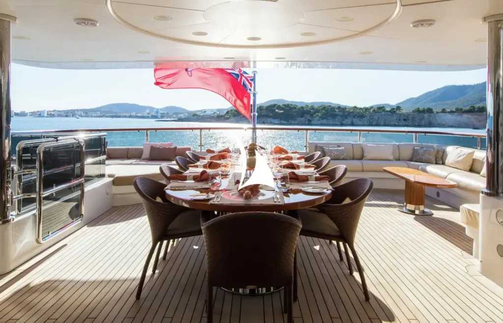 DIANE - Upper Deck aft Dining Area