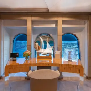 Master cabin vanity
