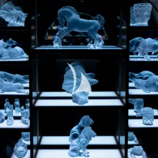 SCOTT FREE - Main Deck Salon Crystal Display