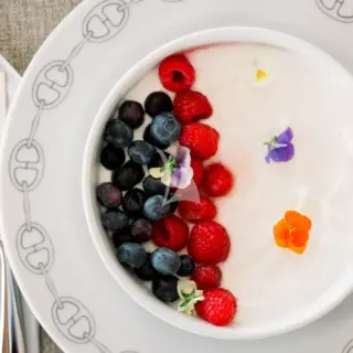 Yogurt with Berries