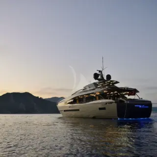 Aft view at sunrise