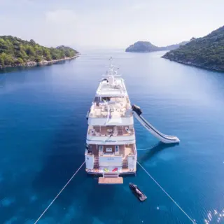 Aft view