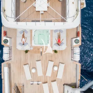 Sundeck from above