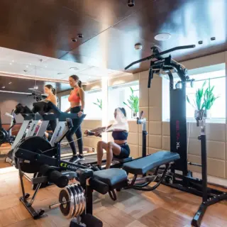 Main deck gym
