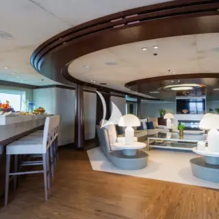 Main deck saloon and bar