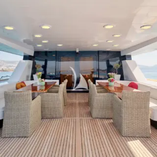 Aft deck