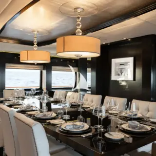 Main deck dining area