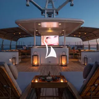 Sundeck - Cinema set-up