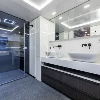 Master bathroom
