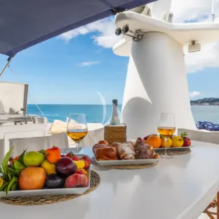 Sundeck table