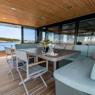 Aft deck