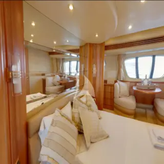 Master Cabin, exceptionally spacious