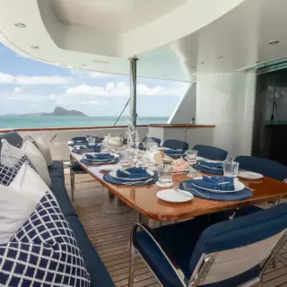 DE LISLE III - Al Fresco Dining | Main Deck Aft 