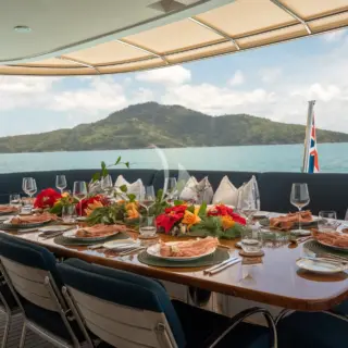 DE LISLE III - Al Fresco Dining | Bridge Deck Aft 