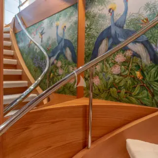 Foyer Stairway custom painting