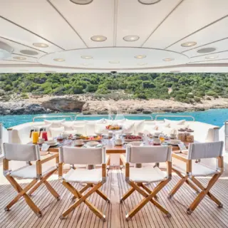 Aft deck