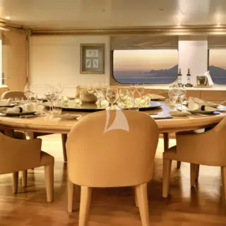 Main deck dining area