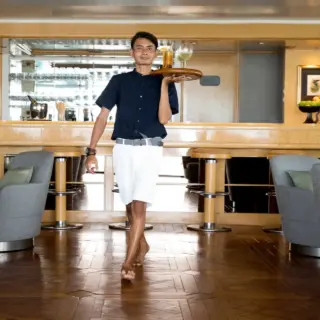 Upper deck sky lounge