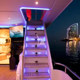 HEARTBEAT OF LIFE  - MD Aft TV set up