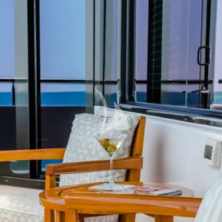 Private balcony off of Primary stateroom