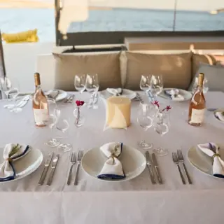 Pi 2 - Dinner table set up