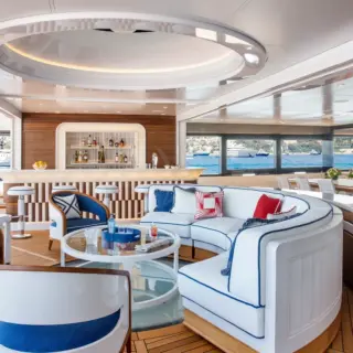 Bar & Outdoor Lounge (Main Deck Aft)