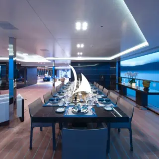 Owner's Deck Main Saloon Dining