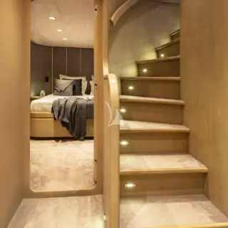 Stairway to Lower Deck
