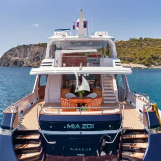 Aftdeck view