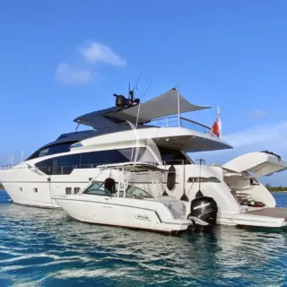 SQUALO with 23' Boston Whaler