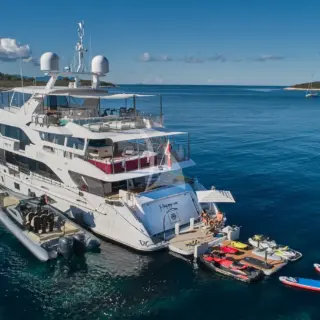 Aft view