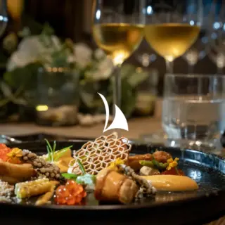 Dinner table setting