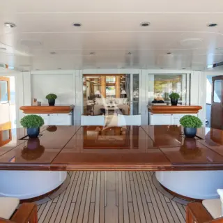 Aft deck