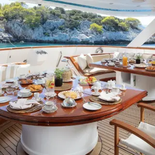 Aft deck