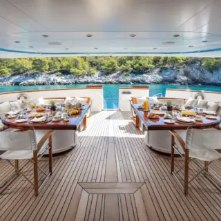 Aft deck