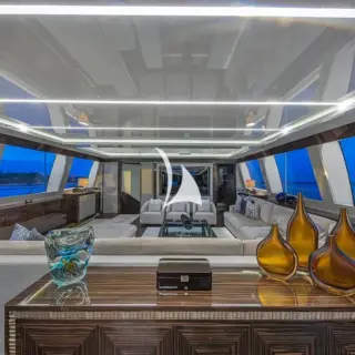 Main deck lounge area