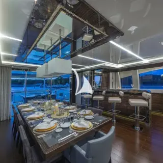 Main deck dining area