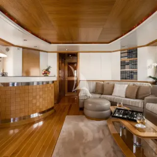 Upper deck saloon