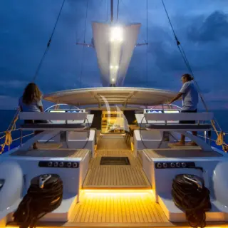 Cockpit at night