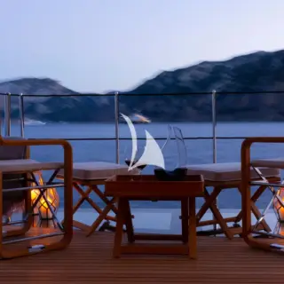Principle Cabin Balcony