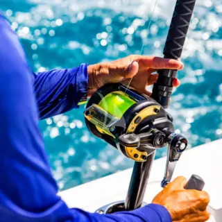 Fully outfitted for fishing!