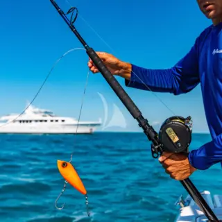 Fully outfitted for fishing!