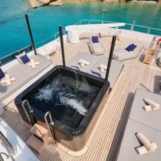 Aerial View of Sun Deck