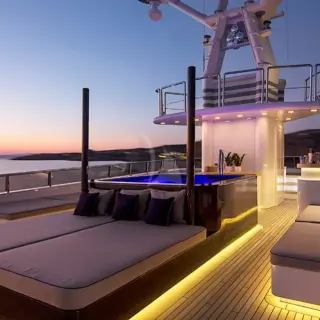 Sunpads by night