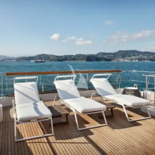 Sun deck sun chairs