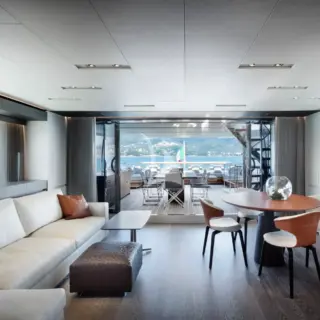 Sky lounge aft view