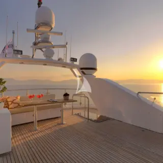 Sundeck sunset view 2