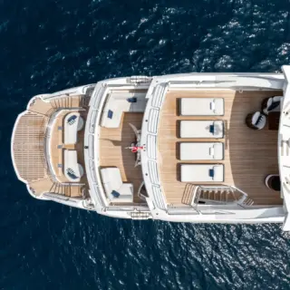 ANYA aerial view of decks