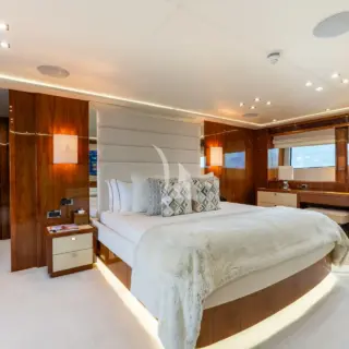 Master Stateroom located on main deck