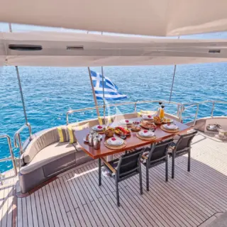 Aft deck